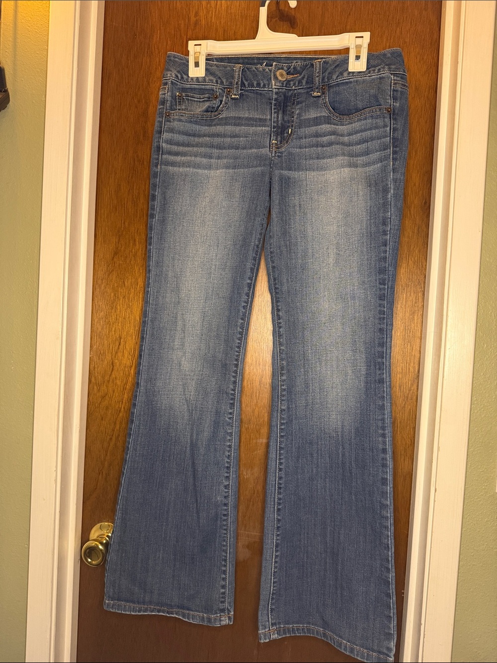 American Eagle Outfitters Light Blue Flare Jeans